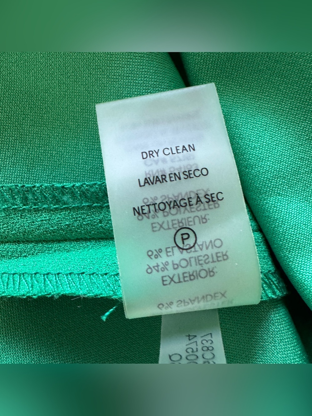 Karl Lagerfeld Paris Kelly Green Sleeveless Shift Dress with Pockets Size 12 - Picture 9 of 12